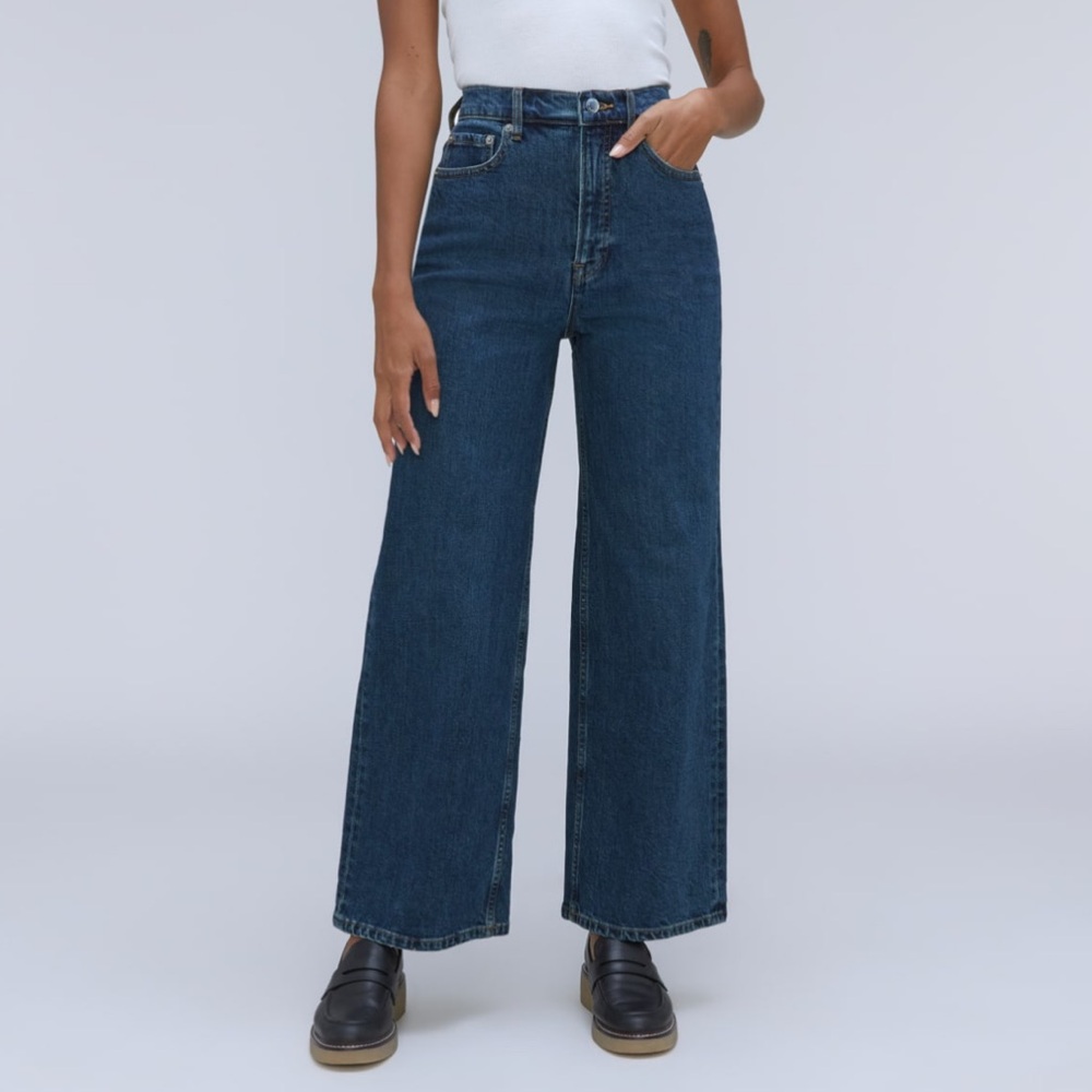 Everlane Way High Sailor Jean, Size 27